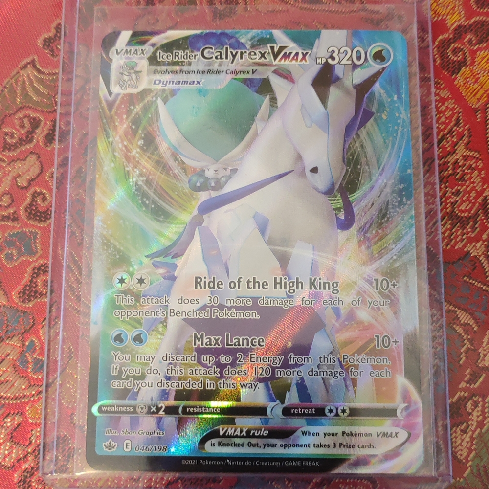 Pokemon TCG Calyrex VMAX Full Art Holo